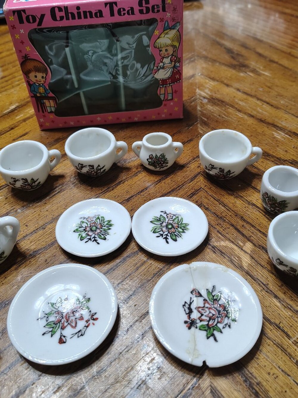 Toy China Tea Set